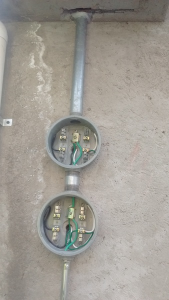 Instalación de bases para medidores