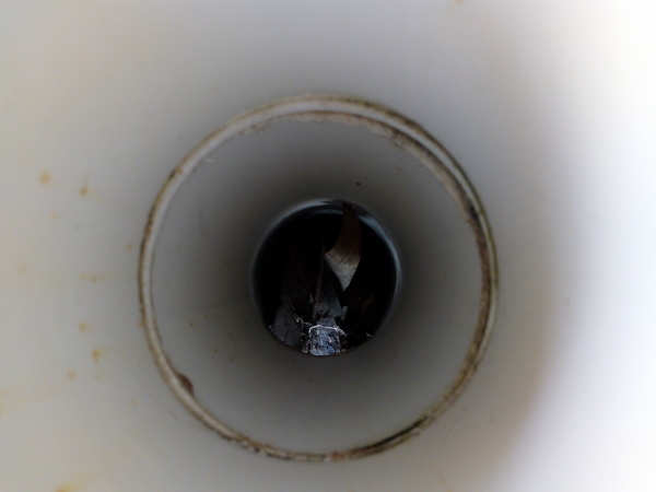 Así estaba de obstruida la tuberia