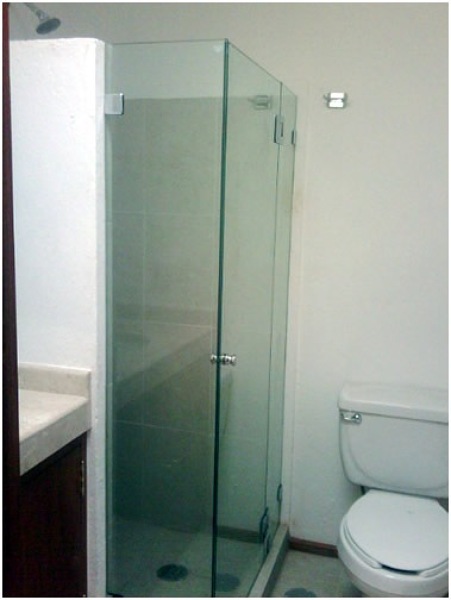 Cancel de baño  cristal templado