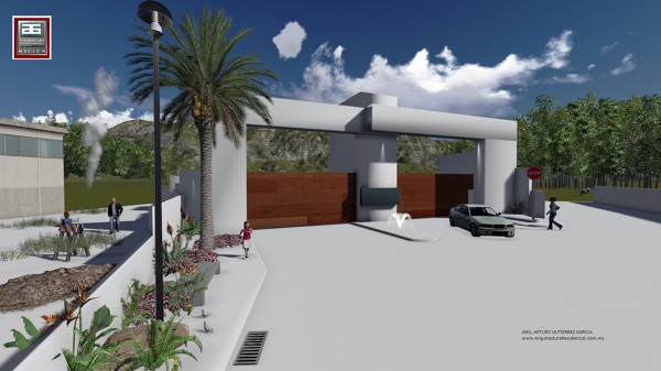 Foto: Ingreso a Fraccionamiento de Arquitectura Residencial #28092 ...