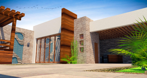 PROYECTO DE REMODELACION DE JARDÍN Y FACHADA