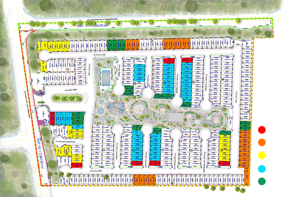 Subdivicion de terrenos en Cond. Zana