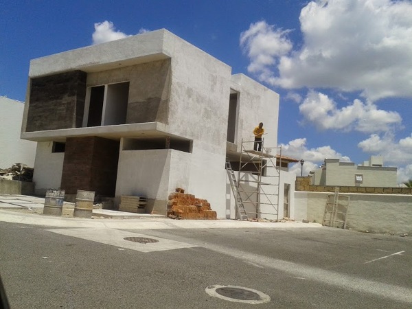 Obra en el fraccionamiento "El Mirador"