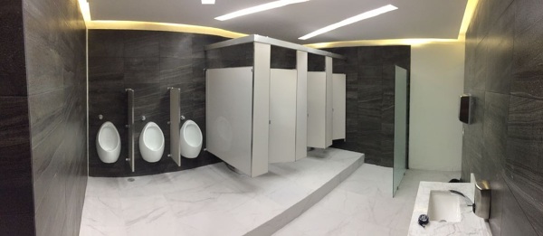 Remodelación baños hombres