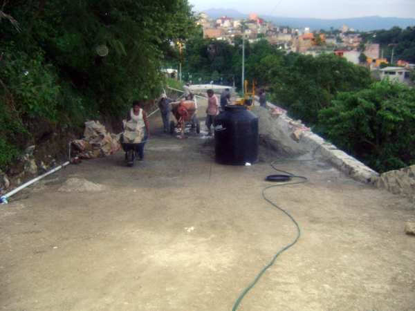 Pavimentación de Calle Fresno en Cuernavaca, Mor.