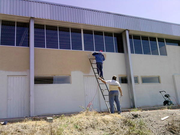 pintura exterior de alta calidad