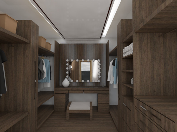 Foto: Propuesta de Walking Closet de Arq. Úrsula Reynoso #1044827 ...