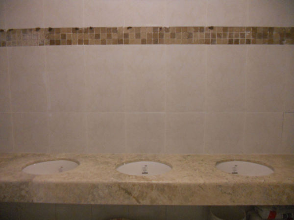 remozamiento en baños 