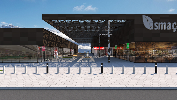 Asmacati vista de fachada secundaria