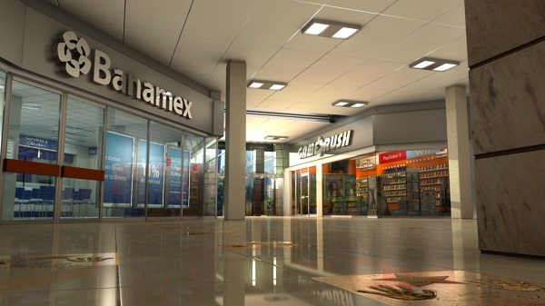 RENDER PLAZA COMERCIAL