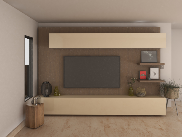 Render centro de tv
