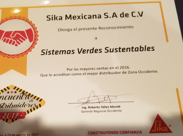 El mejor distribuidor de productos sika 2016-2017