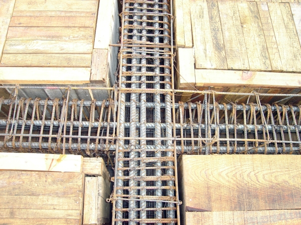 Foto: Trabes Principales - Losa de Concreto Armado de Servicios De