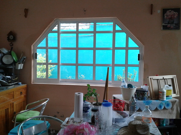 Ventana cuadriculada