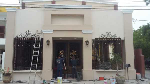 Remodelación de fachada, casa habitación