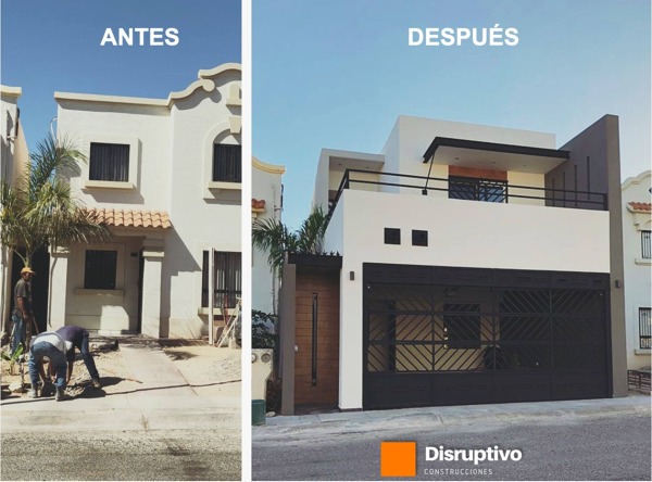 Reconfiguración de fachada