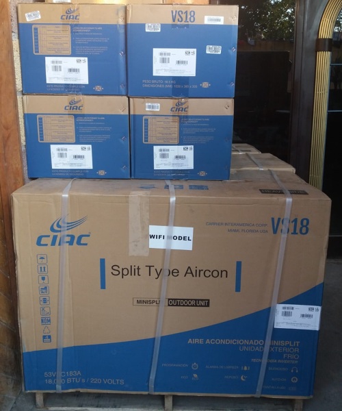 EQUIPOS DE AIRE ACONDICIONADO MARCA CARRIER CIAC