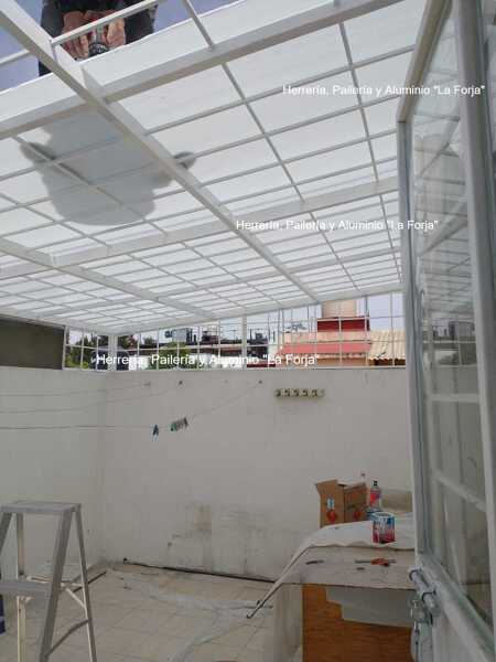 Foto: Techo de Metal para Zotehuela de Herrería, Pailería Y Aluminio