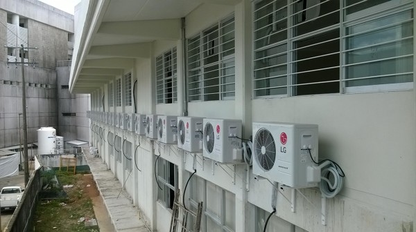 instalacion de miniplits en salones