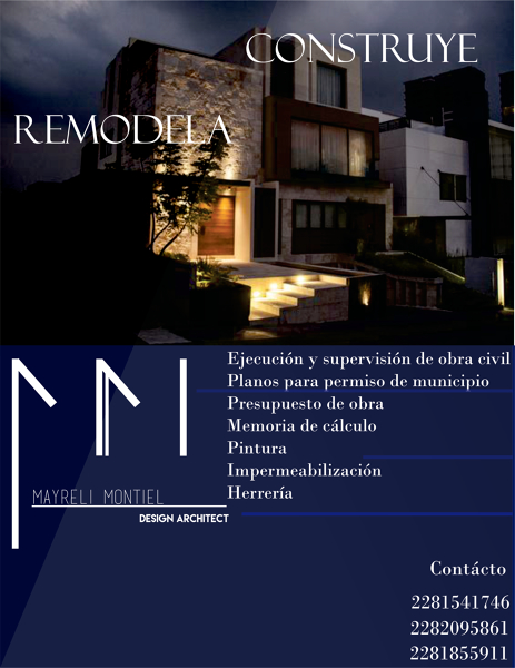 Foto: Flyer de Arquitectura Diseño Y Construcción #362612 - Habitissimo