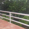 Hacer un barandal con 7 escalones