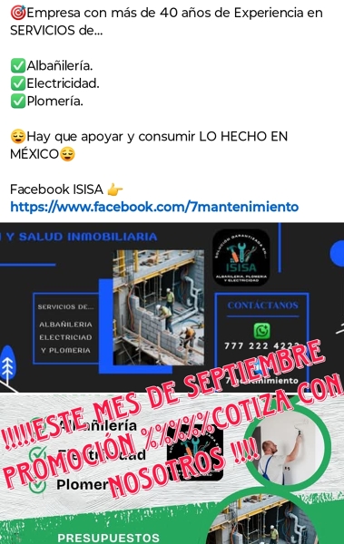 Promoción esté mes