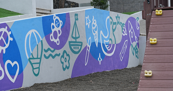 Recibe una cotización gratuita para Mural en Condominio