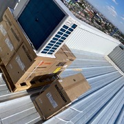 Instalación en Alameda Iglesias, Ciudad Juaréz, Chihuahua