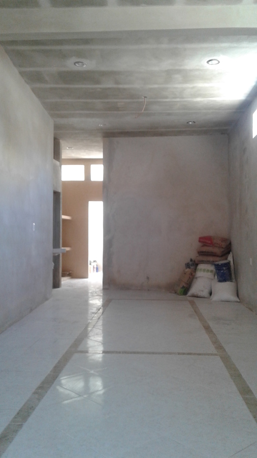 Acabado en piso y plafones