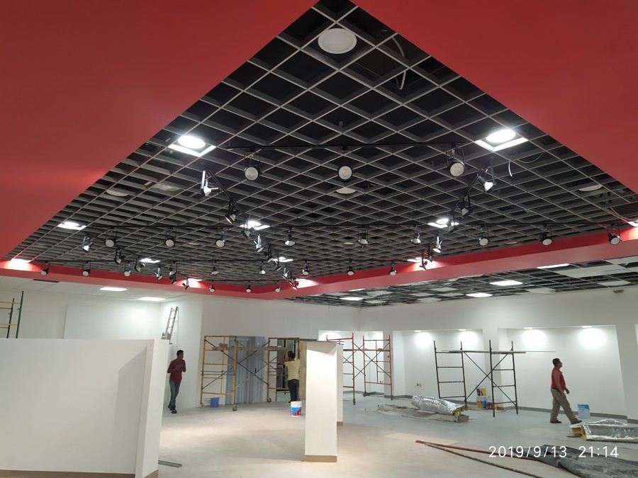 Acabado en tablaroca y grid