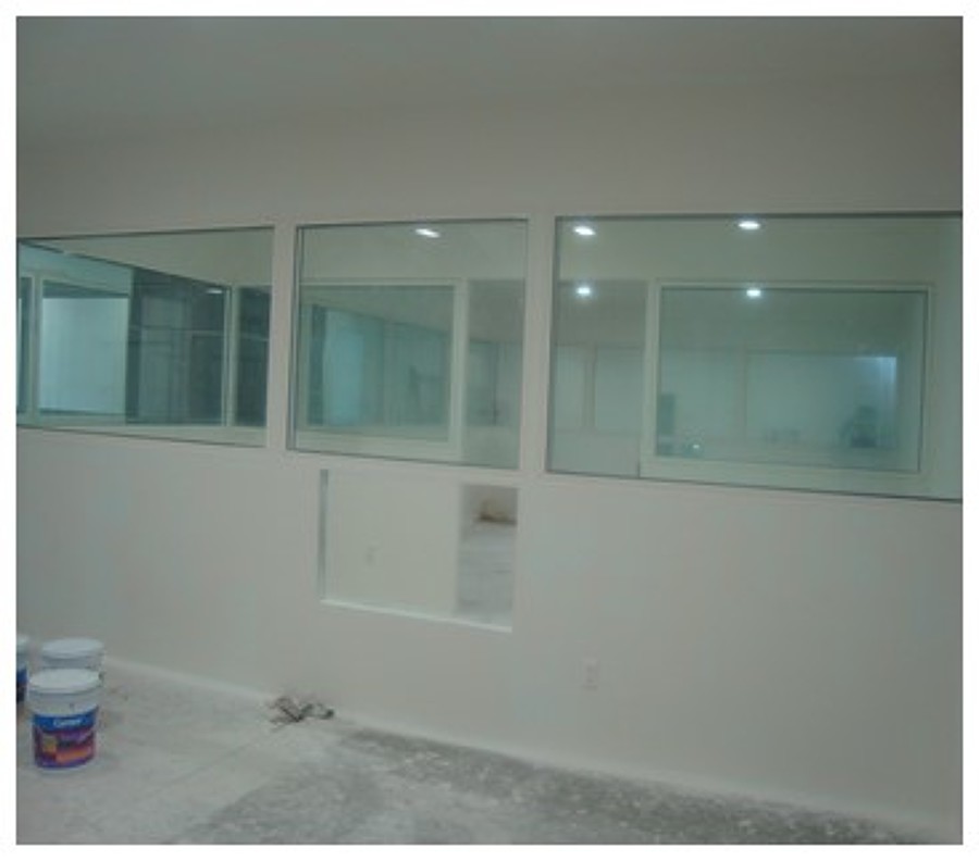 Acabado sanitario en proceso