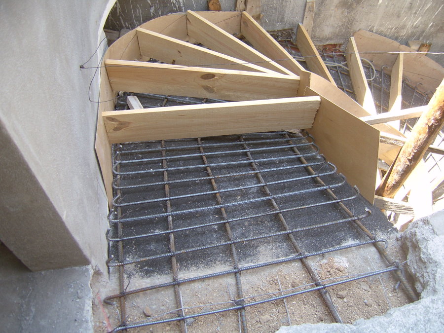 Acceso planta alta en escalera