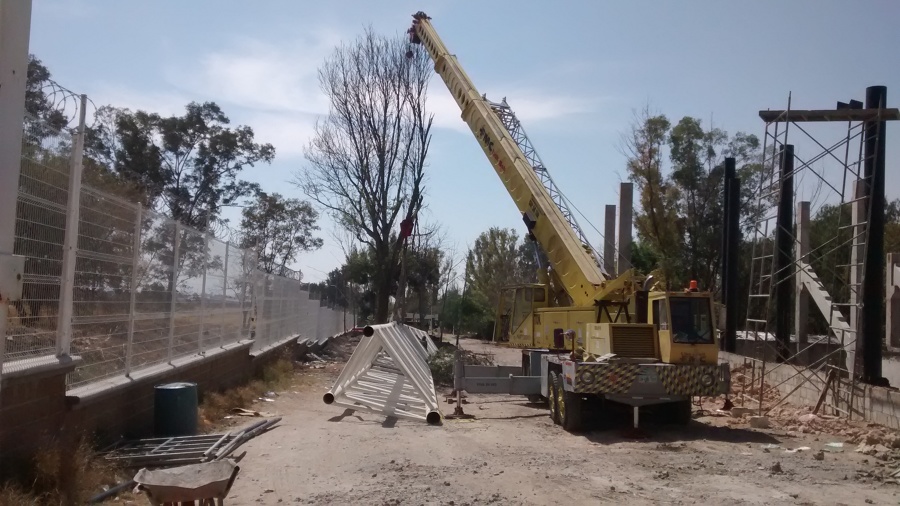 Acoplado de la estructura