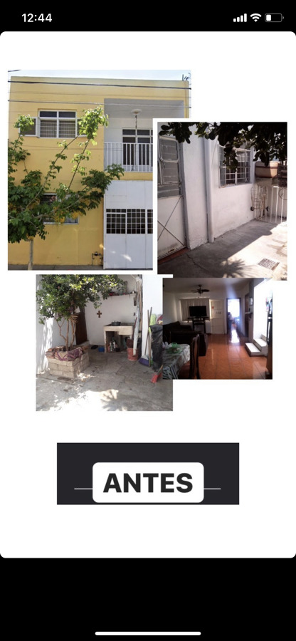 Antes de interiores y fachada