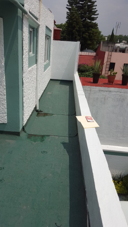 Antes de la instalación del barandal