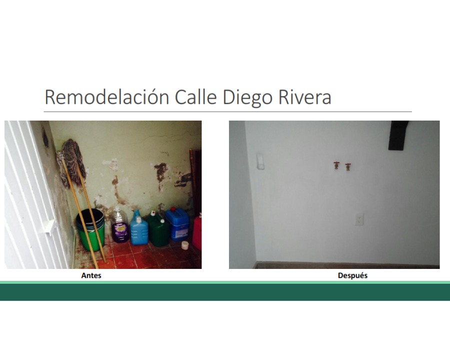 Foto: antes y después en cuarto de lavado exterior de iidcee ... De Cuarto Ideas Mexico lavado