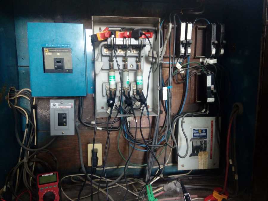 Antiguo centro de carga