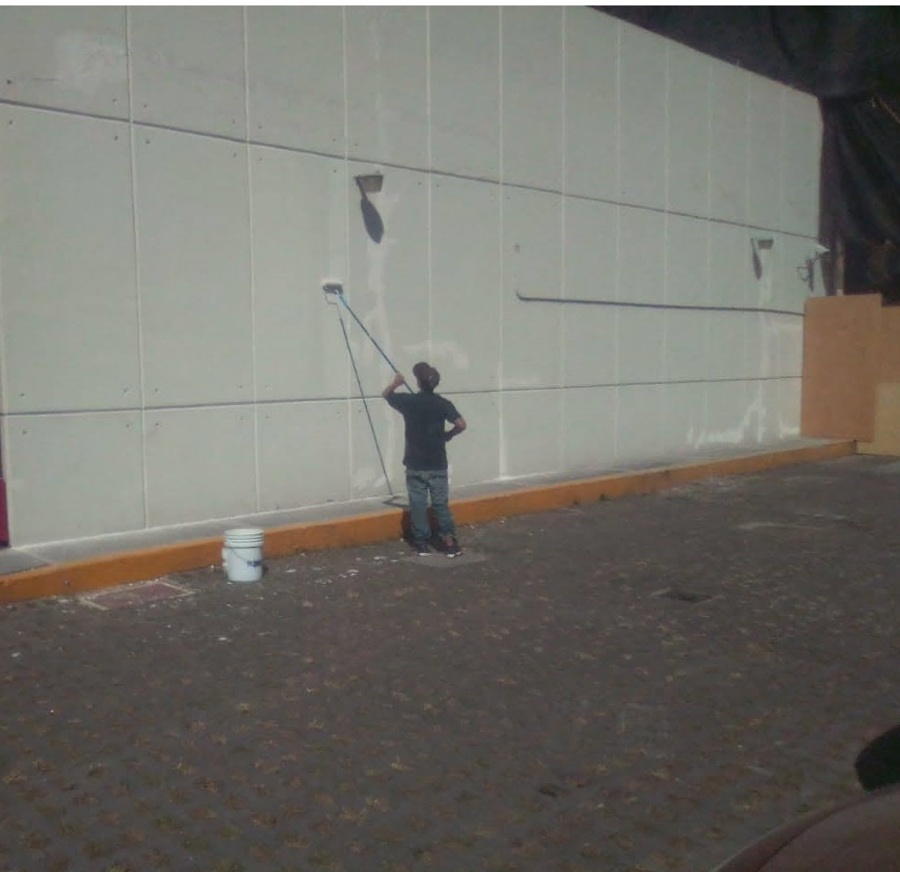 Aplicación de pintura