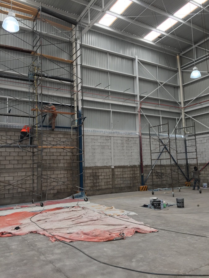 APLICACION DE PINTURA ESMALTE EN PERFILES ESTRUCTURALES LIGEROS Y SEMIPESADOS HASTA 15 MTS DE ALTURA