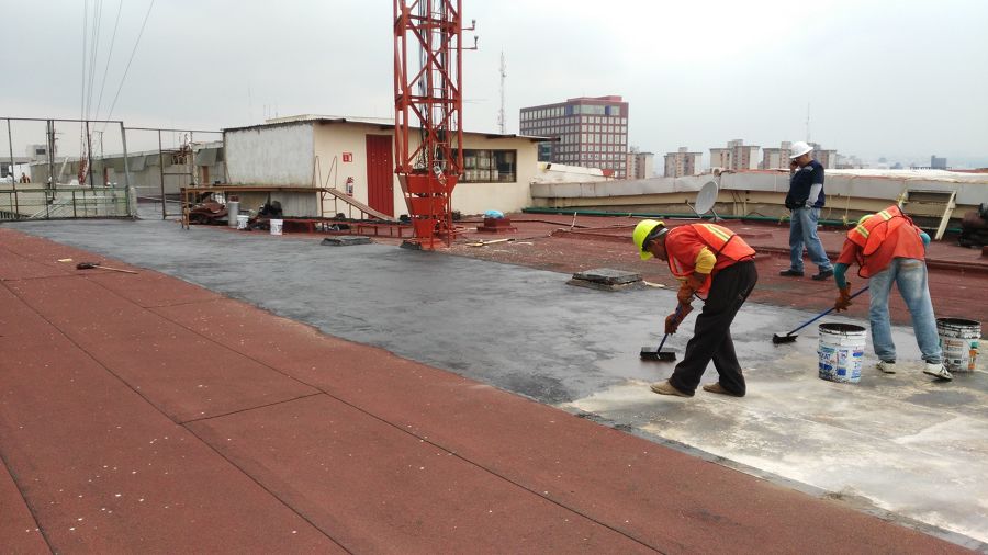 Aplicación de Primario base Agua