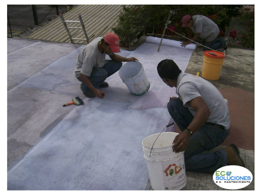 Aplicación de sellador.