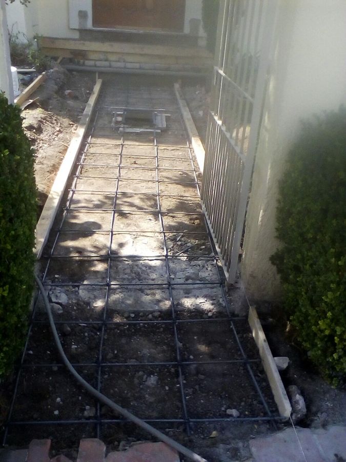 ARMADO DE BANQUETA
