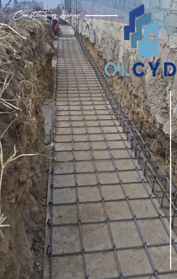Armado de parrilla para Losa de Cimentación