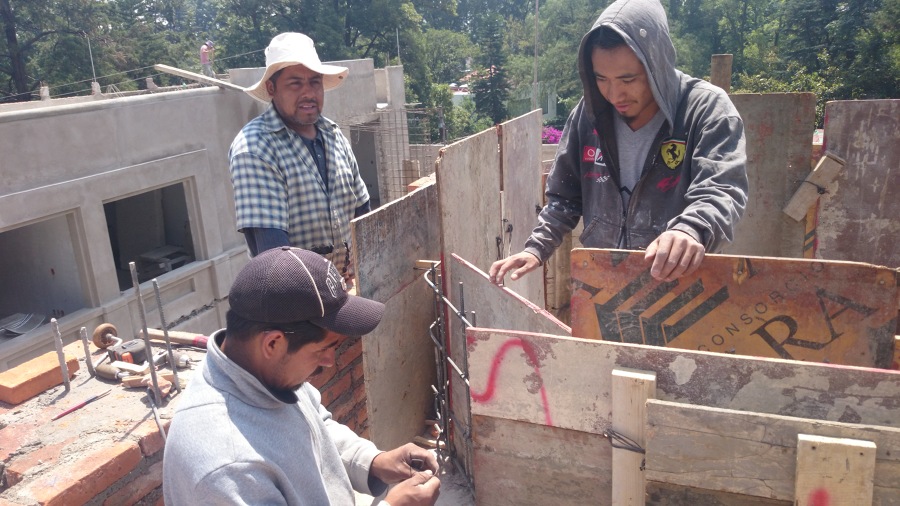 ARMADO Y CIMBRA DE CÚPULA