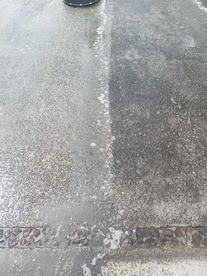 Asi comienza la limpieza en toluca.