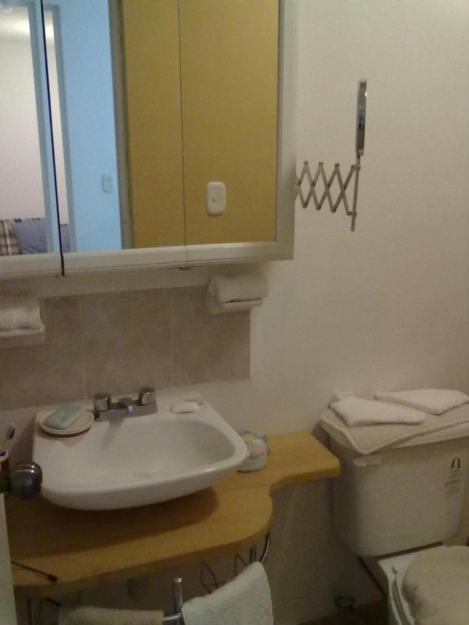 Baño medio visitas
