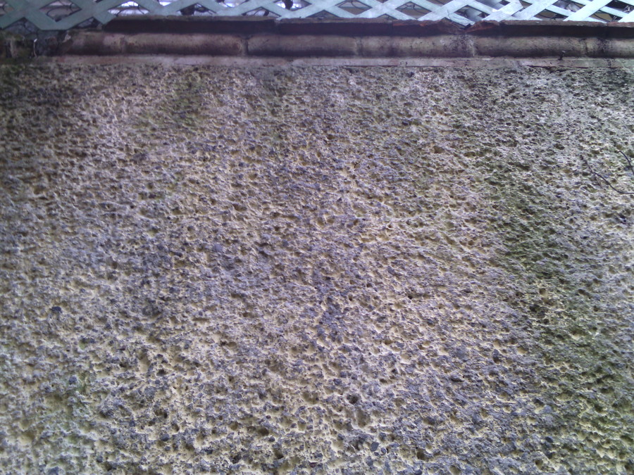 Barda perimetral para instalar lámpara