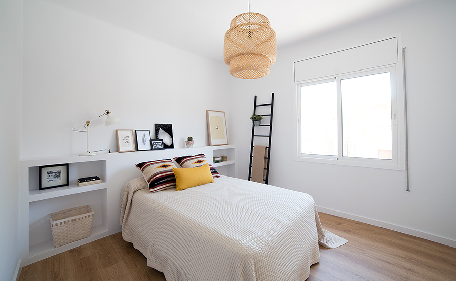 Foto: Recámara con Cabecera de Obra #285875 - Habitissimo