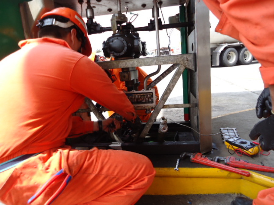 cableado a equipos de medicio