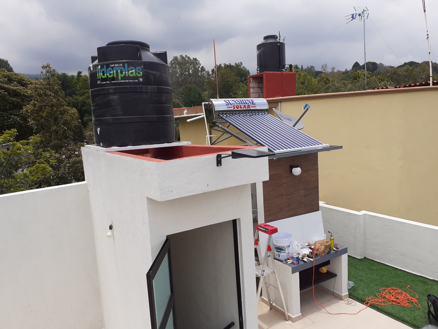 Calefaccion Solar para uso doméstico